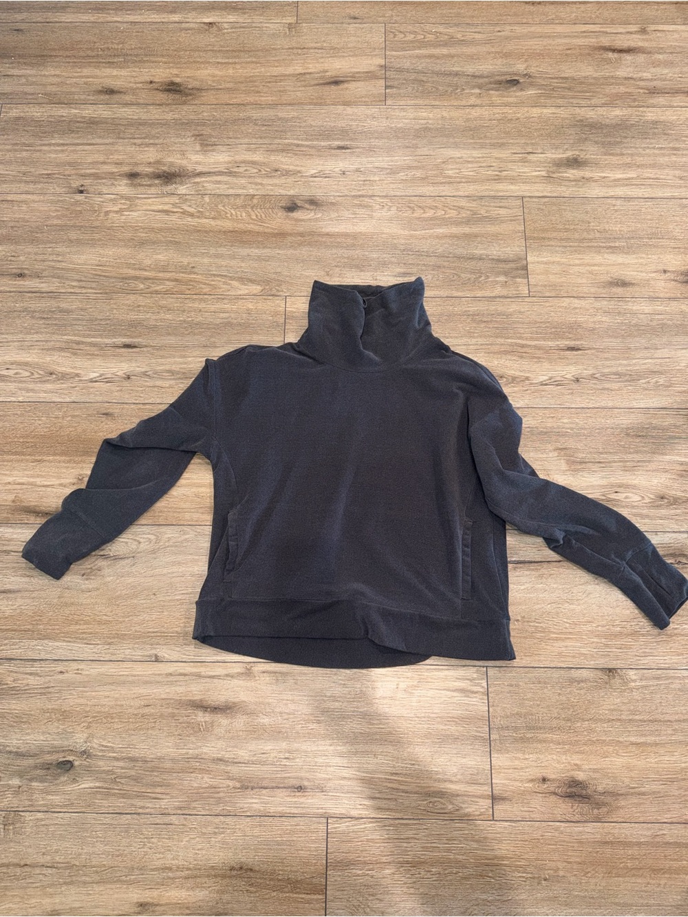 RBX Black Cowl Neck Pullover Sweater